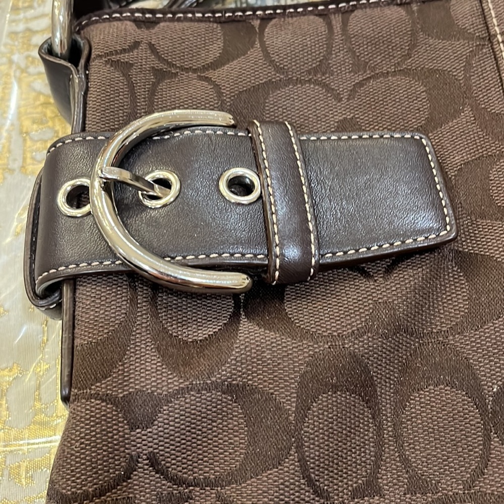 Coach crossbody and wallet bundle authentic W’s Brown - Picture 3 of 15